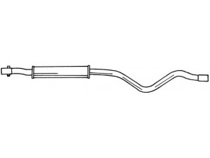 AKS DASIS SG60427 vidurinis duslintuvas