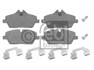 FEBI BILSTEIN 16559 stabdžių trinkelių rinkinys, diskinis stabdys 
 Techninės priežiūros dalys -> Papildomas remontas
34 11 6 767 143, 34 11 6 767 144