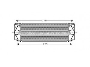 AVA QUALITY COOLING VW4267 tarpinis suslėgto oro aušintuvas, kompresorius 
 Variklis -> Oro tiekimas -> Įkrovos agregatas (turbo/superįkrova) -> Tarpinis suslėgto oro aušintuvas
2E0145804