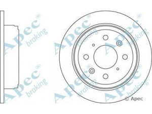 APEC braking DSK257 stabdžių diskas 
 Stabdžių sistema -> Diskinis stabdys -> Stabdžių diskas
42510SE0000, 42510SE0010, 42510SH3G00