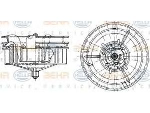 HELLA 8EW 351 104-731 vidaus pūtiklis
1 575 577, G 178 810 130 010, AL 58 526