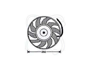 ELECTRO AUTO 32VB001 ventiliatorius, radiatoriaus 
 Aušinimo sistema -> Oro aušinimas
4A0959455, 4A0959455A, 4A0959455C