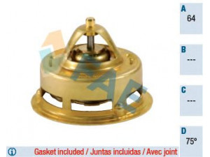 FAE 5346275 termostatas, aušinimo skystis 
 Aušinimo sistema -> Termostatas/tarpiklis -> Thermostat
11 53 0 588 004, 5759725, 228842
