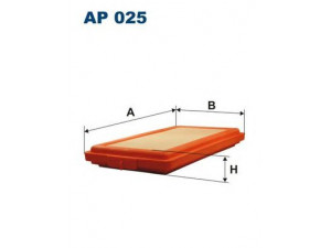 FILTRON AP025 oro filtras 
 Techninės priežiūros dalys -> Techninės priežiūros intervalai
363, 13712960105, 13721261012, 13721271254