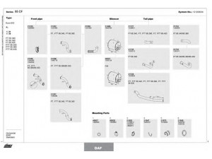 DINEX 121200034 išmetimo sistema 
 Išmetimo sistema -> Išmetimo sistema, visa