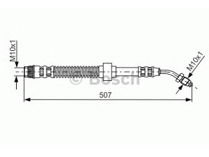 BOSCH 1 987 481 150 stabdžių žarnelė 
 Stabdžių sistema -> Stabdžių žarnelės
46201-00Q0F, 46201-00QAC, 9111645