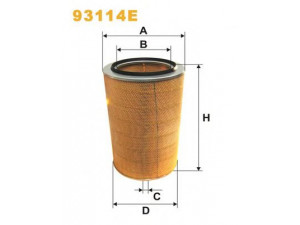 WIX FILTERS 93114E oro filtras
A77742, 1907695, 2996127, 41272515