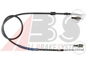 A.B.S. K13408 trosas, stovėjimo stabdys 
 Stabdžių sistema -> Valdymo svirtys/trosai
4745.K9, 962884780
