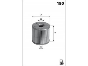 MECAFILTER ELG5285 kuro filtras 
 Filtrai -> Kuro filtras
0423468010