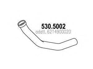 ASSO 530.5002 išleidimo kolektorius
6214900020