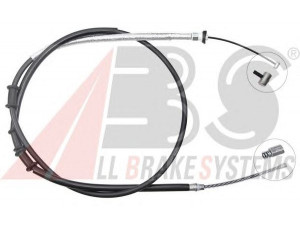 A.B.S. K19061 trosas, stovėjimo stabdys 
 Stabdžių sistema -> Valdymo svirtys/trosai
51796642