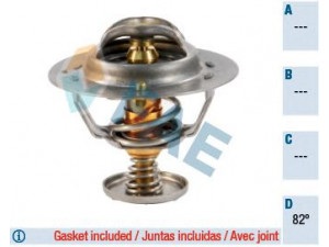 FAE 5324582 termostatas, aušinimo skystis 
 Aušinimo sistema -> Termostatas/tarpiklis -> Thermostat
MD-174233, 21200-BN300, 21200-BN301