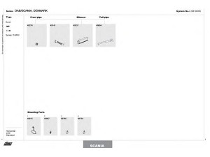 DINEX 268100005 išmetimo sistema