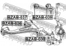 FEBEST BZAB-036 valdymo svirties/išilginių svirčių įvorė
A2113307507, A2113307607