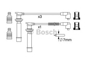 BOSCH 0 986 357 239 uždegimo laido komplektas 
 Kibirkšties / kaitinamasis uždegimas -> Uždegimo laidai/jungtys
22440 0M702, 22440 0M711, 22440 2F200