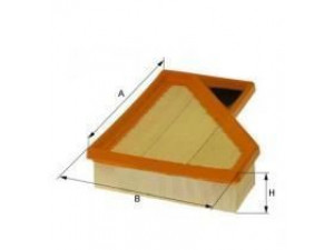 UNIFLUX FILTERS XA207 oro filtras 
 Filtrai -> Oro filtras
1372 7 529 261, 1372 7 529 261 02