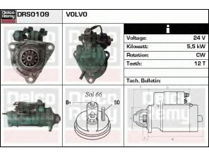 DELCO REMY DRS0109 starteris 
 Elektros įranga -> Starterio sistema -> Starteris
M009T61171, M9T61171, 20430564