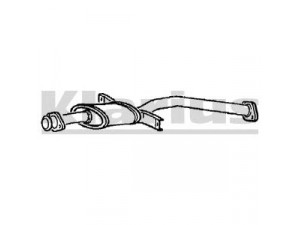 KLARIUS 220029 vidurinis duslintuvas 
 Išmetimo sistema -> Duslintuvas
MB313705, MB313706