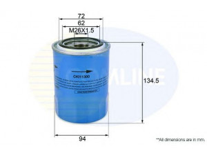COMLINE CKI11300 alyvos filtras 
 Filtrai -> Alyvos filtras
26310-4A000, 26310-4A010, 26310-4A000