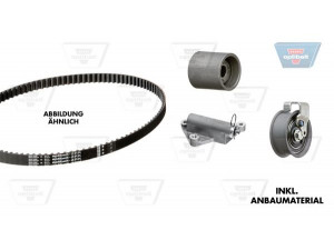 OPTIBELT KT 1357 paskirstymo diržo komplektas 
 Techninės priežiūros dalys -> Papildomas remontas