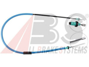 A.B.S. K19717 trosas, stovėjimo stabdys 
 Stabdžių sistema -> Valdymo svirtys/trosai
8200 298 384, 8200 673 252