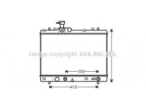 AVA QUALITY COOLING SZ2138 radiatorius, variklio aušinimas 
 Aušinimo sistema -> Radiatorius/alyvos aušintuvas -> Radiatorius/dalys
1770069L10, 1770069L30