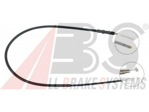 A.B.S. K13407 trosas, stovėjimo stabdys 
 Stabdžių sistema -> Valdymo svirtys/trosai
96243464, 96392000