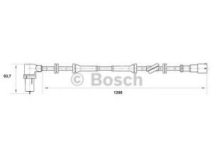 BOSCH 0 265 006 164 jutiklis, rato greitis 
 Elektros įranga -> Jutikliai
46434529, 46457537, 50011475