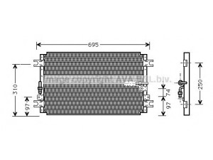 AVA QUALITY COOLING TO5263 kondensatorius, oro kondicionierius 
 Oro kondicionavimas -> Kondensatorius
