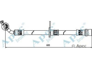 APEC braking HOS4123 stabdžių žarnelė 
 Stabdžių sistema -> Stabdžių žarnelės
9094702C54