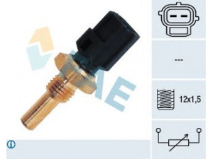 FAE 33240 siuntimo blokas, alyvos temperatūra; siuntimo blokas, aušinimo skysčio temperatūra 
 Elektros įranga -> Jutikliai
MD-770573, 13650-57F00, 13650-57F00-000