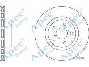APEC braking DSK683 stabdžių diskas 
 Dviratė transporto priemonės -> Stabdžių sistema -> Stabdžių diskai / priedai
26300AE050, 26300AE070, 26300AE071