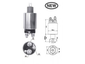 MAGNETI MARELLI 940113050539 solenoidinis jungiklis, starteris 
 Elektros įranga -> Starterio sistema -> Solenoidinis jungiklis