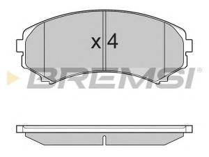 BREMSI BP3001 stabdžių trinkelių rinkinys, diskinis stabdys 
 Techninės priežiūros dalys -> Papildomas remontas
MN116445, MN116446, S4YR3323Z, S4YR3323ZA