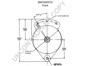 PRESTOLITE ELECTRIC 8MH3005FSS kintamosios srovės generatorius
2N6397, 2N6398, 8L5003, 8L5006