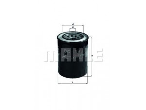 KNECHT OC 138 alyvos filtras 
 Filtrai -> Alyvos filtras
J8060266, 1560187305, 1560187309