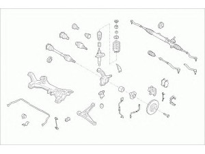ZF Parts FORD-GALAX-FZ004 vairavimo mechanizmas; rato pakaba 
 Vairavimas -> Prekių paieška pagal schemą