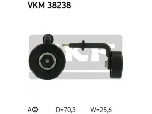 SKF VKM 38238 įtempiklio skriemulys, V formos rumbuotas diržas 
 Diržinė pavara -> V formos rumbuotas diržas/komplektas -> Įtempiklio skriemulys
11 28 2 248 483, 11 28 2 354 131