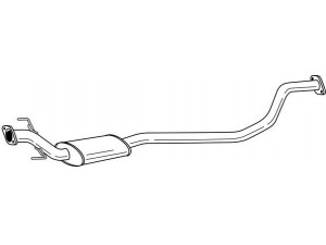 AKS DASIS SG49409 vidurinis duslintuvas