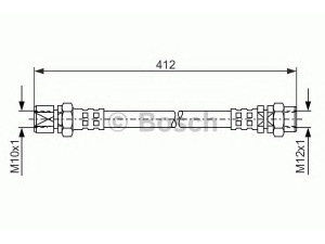 BOSCH 1 987 476 144 stabdžių žarnelė 
 Stabdžių sistema -> Stabdžių žarnelės
90445761, 90445761