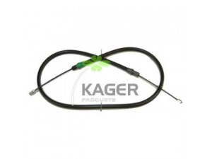 KAGER 19-0579 trosas, stovėjimo stabdys 
 Stabdžių sistema -> Valdymo svirtys/trosai
96012379