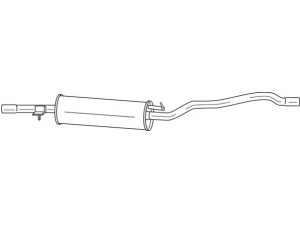 AKS DASIS SG22422 vidurinis duslintuvas