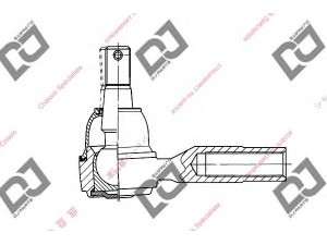 DJ PARTS DE1036 skersinės vairo trauklės galas 
 Vairavimas -> Vairo mechanizmo sujungimai
48570-3S525, 485703S525