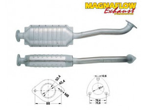 MAGNAFLOW 85840 katalizatoriaus keitiklis 
 Išmetimo sistema -> Katalizatoriaus keitiklis
855023, 855151