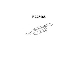 VENEPORTE FA25065 galinis duslintuvas 
 Išmetimo sistema -> Duslintuvas
4410958, 4430696, 4430796, 5947688