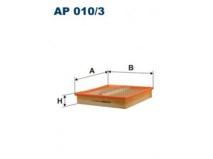 FILTRON AP010/3 oro filtras 
 Techninės priežiūros dalys -> Techninės priežiūros intervalai
6030940404, PC1112