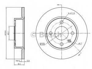 BOSCH 0 986 BB4 356 stabdžių diskas 
 Stabdžių sistema -> Diskinis stabdys -> Stabdžių diskas
2415019, 6U0 615 301, 2415019, 6U0 615 301