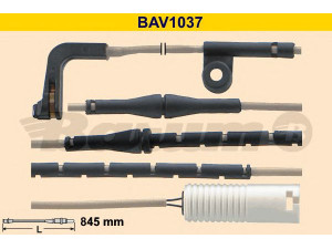 BARUM BAV1037 įspėjimo kontaktas, stabdžių trinkelių susidėvėjimas 
 Stabdžių sistema -> Susidėvėjimo indikatorius, stabdžių trinkelės
34 35 6 755 267, 34 35 6 778 038