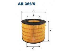 FILTRON AR366/5 oro filtras 
 Techninės priežiūros dalys -> Techninės priežiūros intervalai
5461959, 5461959