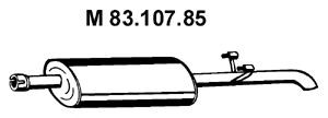 EBERSPÄCHER 83.107.85 vidurinis duslintuvas 
 Išmetimo sistema -> Duslintuvas
901 490 26 19, 901 490 27 19, 901 490 30 19